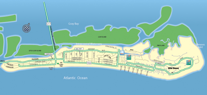 Isle of Palms Real Estate Map