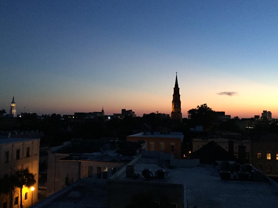Sunset in Historic Charleston